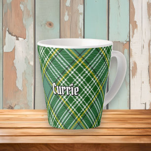 Clan Currie Tartan Latte Mug