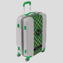 Clan Currie Tartan Luggage