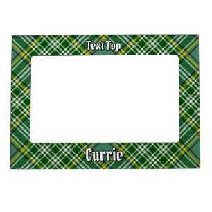 Clan Currie Tartan Magnetic Frame