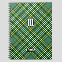 Clan Currie Tartan Notebook