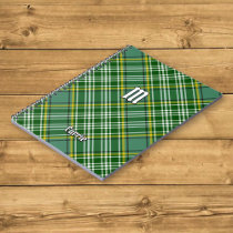 Clan Currie Tartan Notebook