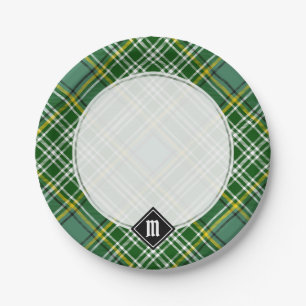 Clan Currie Tartan Paper Plates