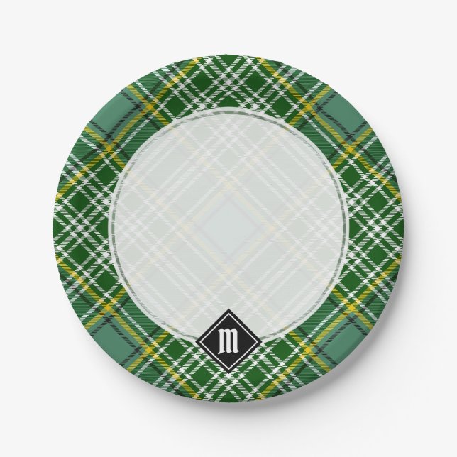 Clan Currie Tartan Paper Plates (Front)