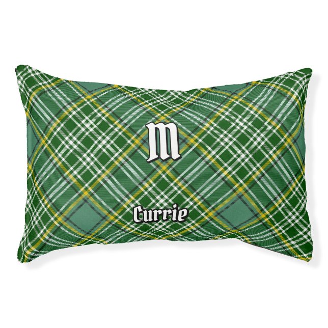 Clan Currie Tartan Pet Bed (Front)