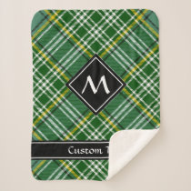 Clan Currie Tartan Sherpa Blanket