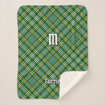 Clan Currie Tartan Sherpa Blanket