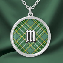 Clan Currie Tartan Silver Plated Necklace