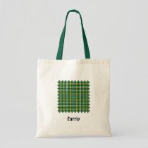 Clan Currie Tartan Tote Bag