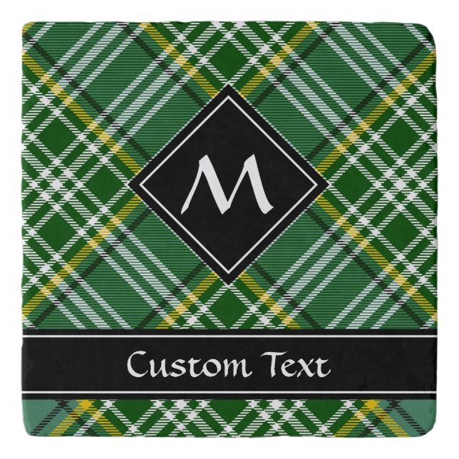 Clan Currie Tartan Trivet (Front)