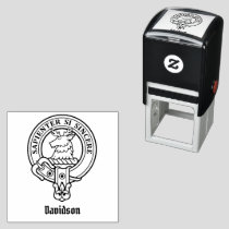 Clan Davidson Crest Self-inking Stamp