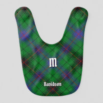 Clan Davidson Tartan Baby Bib