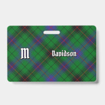 Clan Davidson Tartan Badge