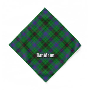 Clan Davidson Tartan Bandana