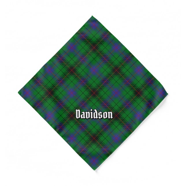 Clan Davidson Tartan Bandana (Front)