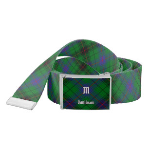 Clan Davidson Tartan Belt