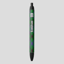 Clan Davidson Tartan Black Ink Pen