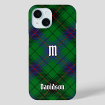 Clan Davidson Tartan iPhone 15 Case