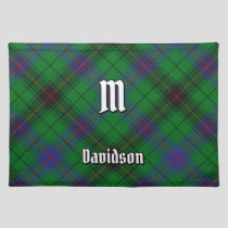 Clan Davidson Tartan Cloth Placemat