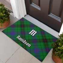 Clan Davidson Tartan Doormat