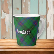 Clan Davidson Tartan Latte Mug
