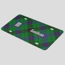 Clan Davidson Tartan License Plate