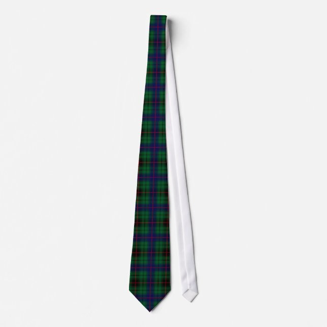 Clan Davidson Tartan Neck Tie (Front)