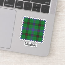 Clan Davidson Tartan Sticker