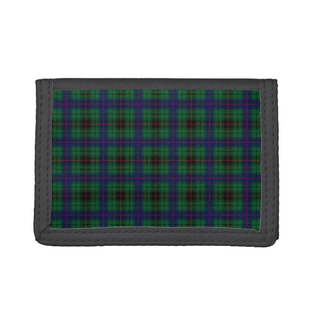 Clan Davidson Tartan Trifold Wallet (Front)