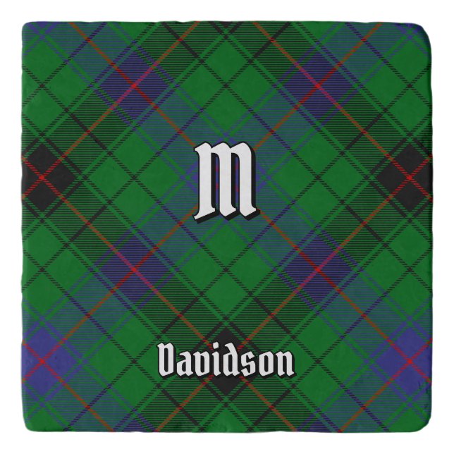 Clan Davidson Tartan Trivet (Front)
