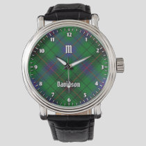 Clan Davidson Tartan Watch