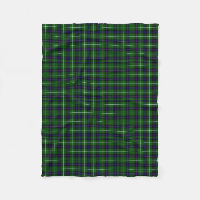 Clan Donald Macdonald Tartan Fleece Blanket (Front)