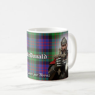 Clan Donald MacDonald Tartan Motto  Coffee Mug