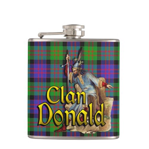 Clan Donald Old Scotland Flask