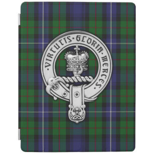 Clan Donnachaidh (Robertson) Crest /Hunting Tartan iPad Smart Cover