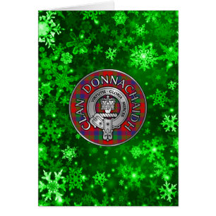 Clan Donnachaidh   Robertson Crest & Tartan  Cards