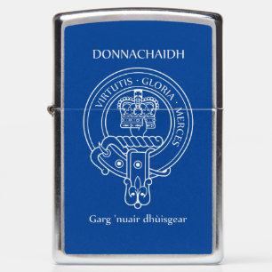 Clan Donnachaidh (Robertson) Crest & War Cry Zippo Lighter