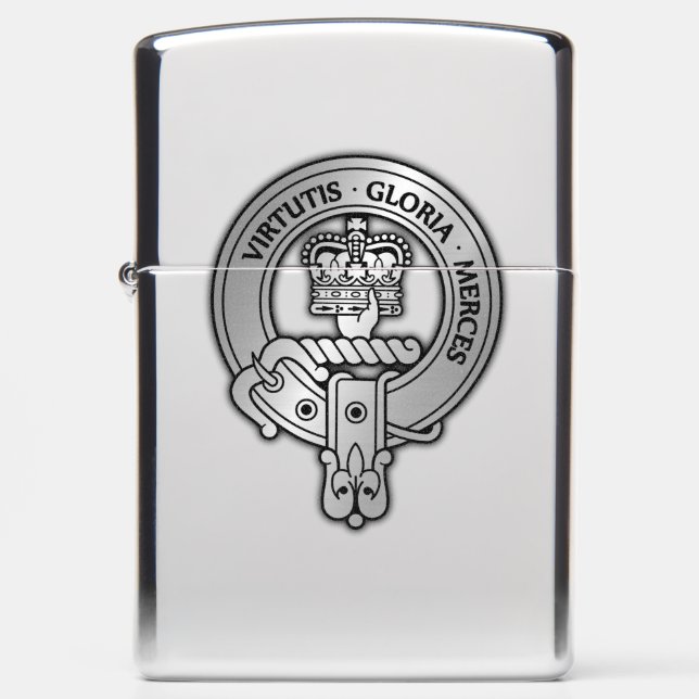 Clan Donnachaidh (Robertson) Crest Zippo Lighter (Front)