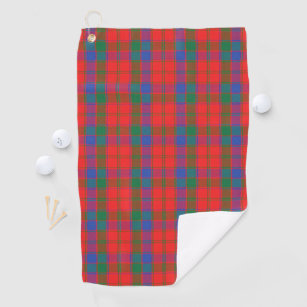 Clan Donnachaidh Robertson Scottish Tartan Golf Towel