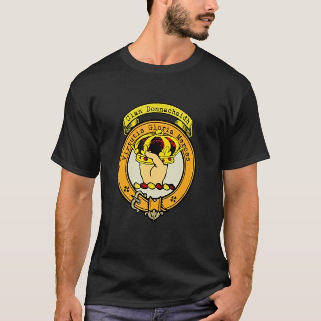 Clan Donnachaidh Scottish Crest T-Shirt (Front)