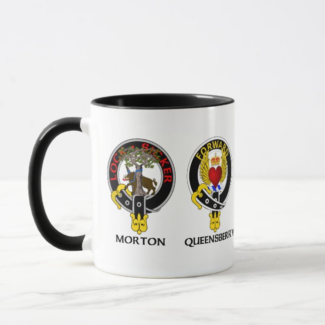 Clan Douglas 3 Crest Mug (Left)