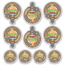 Clan Douglas Crest Sticker Set