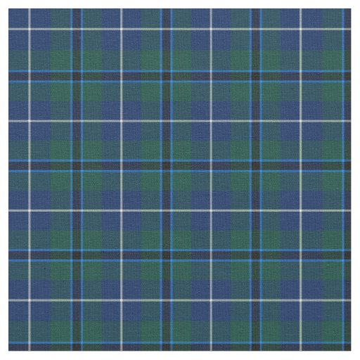 Clan Douglas Modern Tartan Fabric 