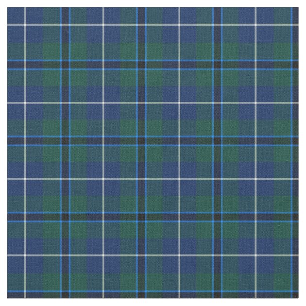 Clan Douglas Modern Tartan Fabric | Zazzle