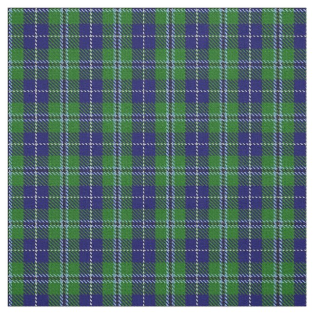 Clan Douglas Scottish Tartan Plaid Fabric (Swatch)