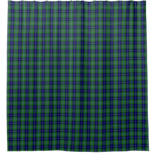 Clan Douglas Scottish Tartan Shower Curtain