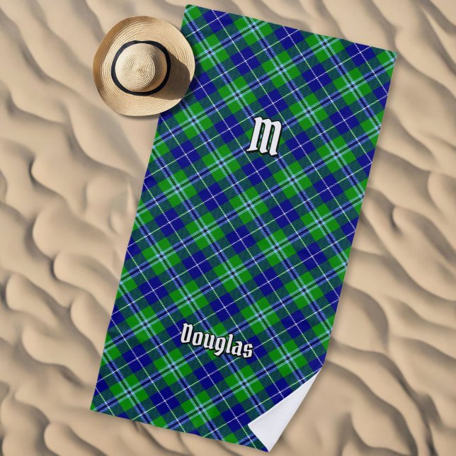 Clan Douglas Tartan Beach Towel (Creator Uploaded)