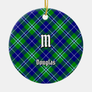 Clan Douglas Tartan Ceramic Ornament