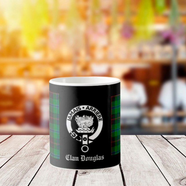 Clan Douglas Tartan Crest Coffee Mug (Creator Uploaded)