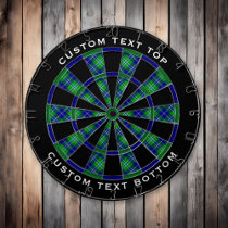 Clan Douglas Tartan Dart Board