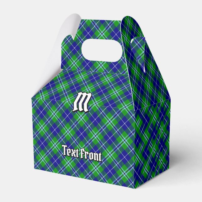 Clan Douglas Tartan Favor Boxes (Front Side)